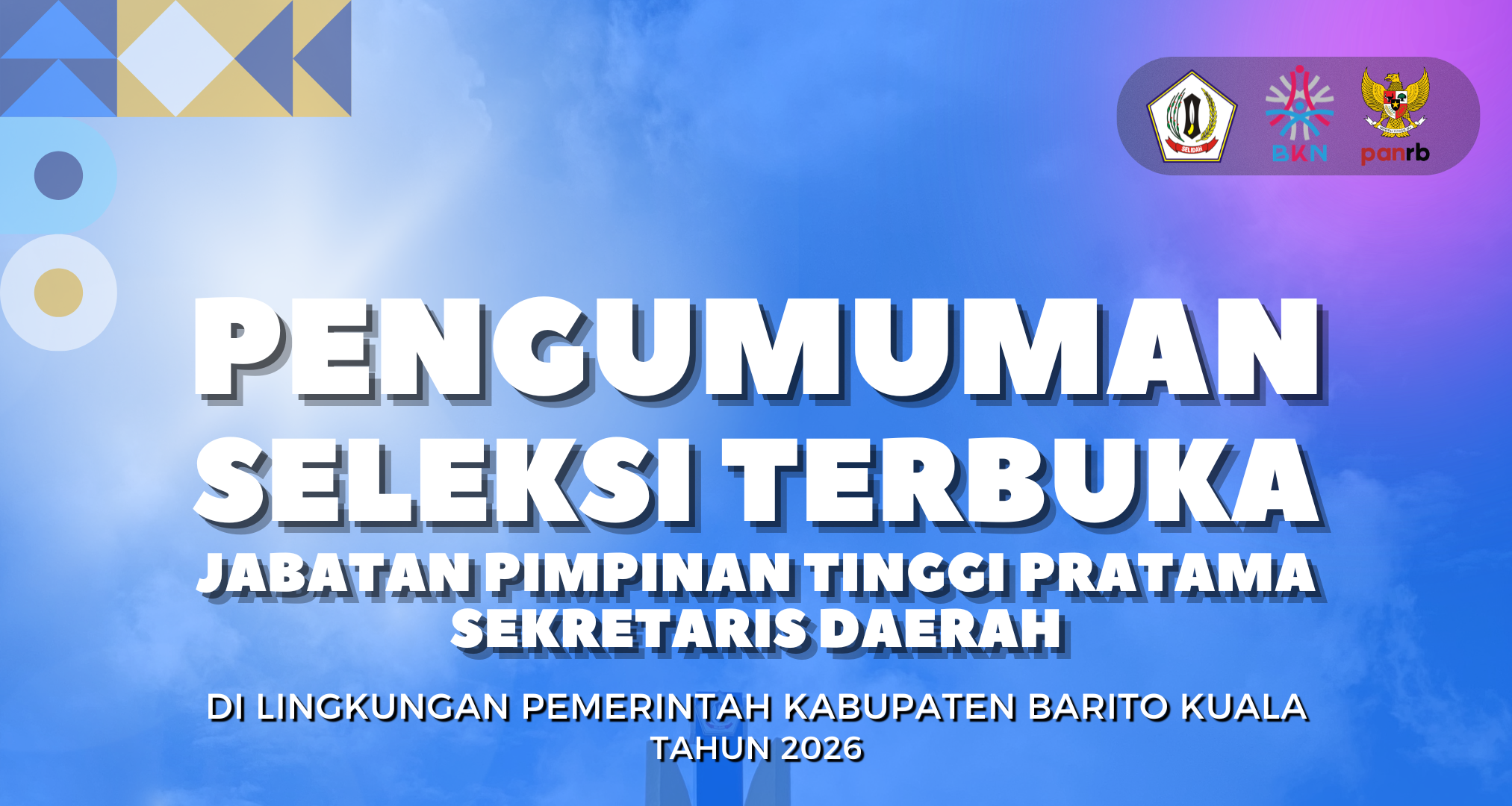 SELTER JPT PRATAMA 2026 SEKRETARIS DAERAH